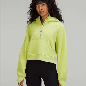 Lululemon oversized scuba half zipped